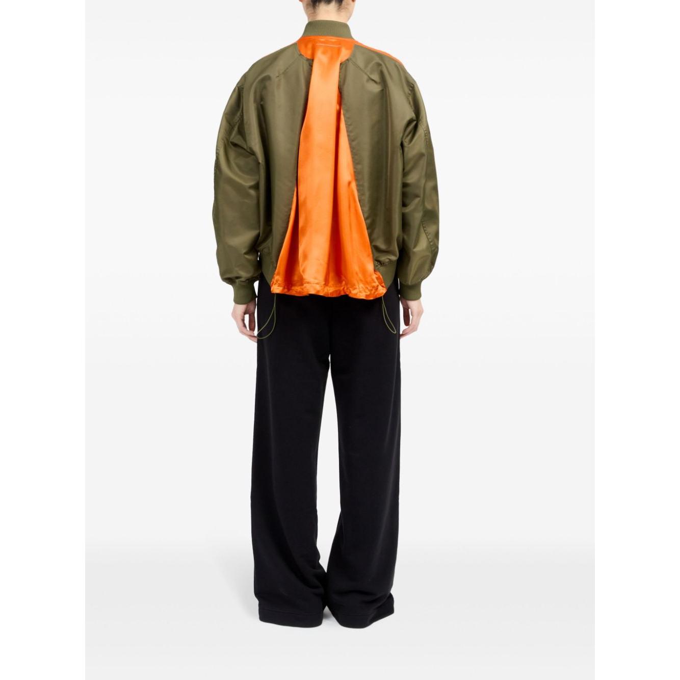 MM6 Maison Margiela Coats Green Jackets MM6 Maison Margiela