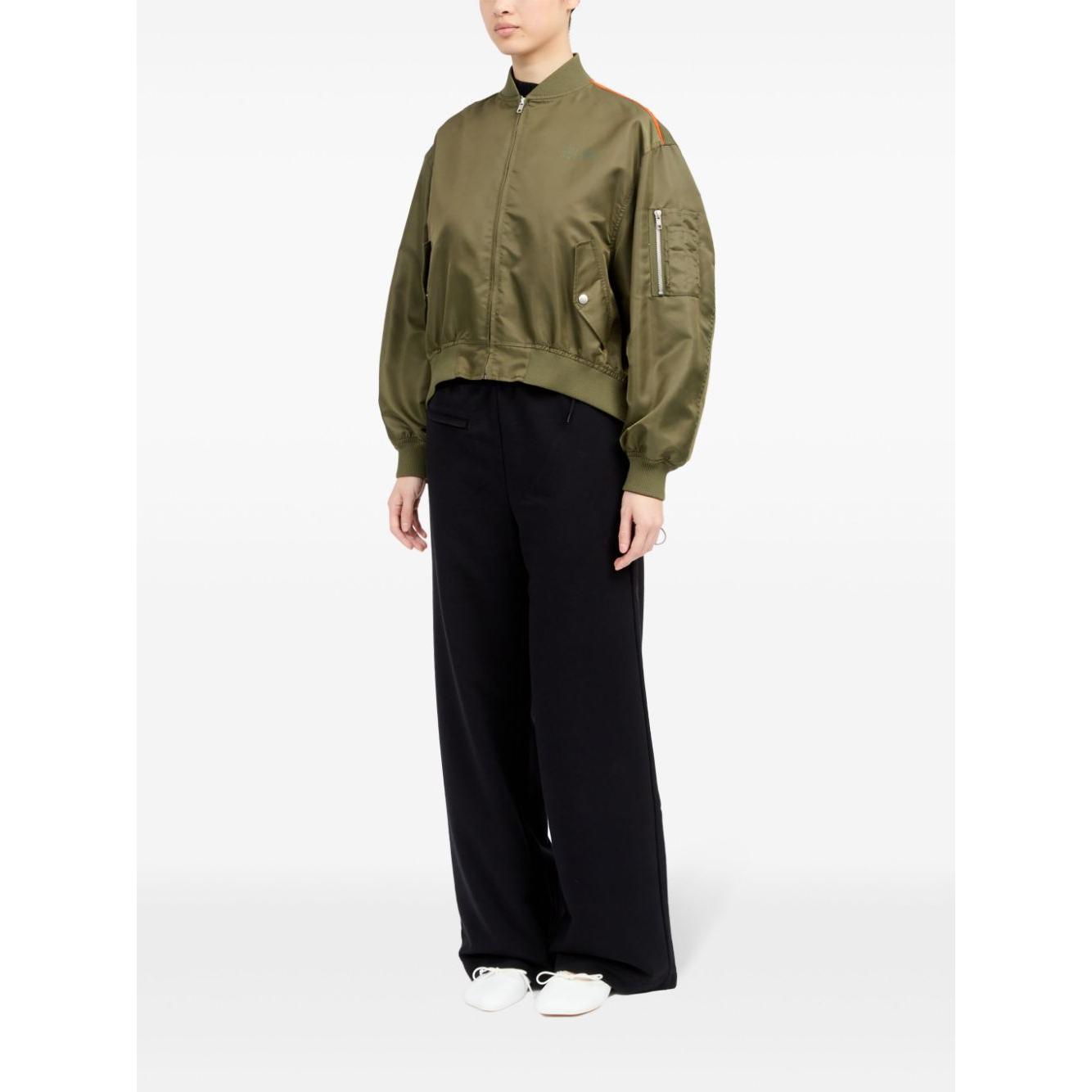 MM6 Maison Margiela Coats Green Jackets MM6 Maison Margiela