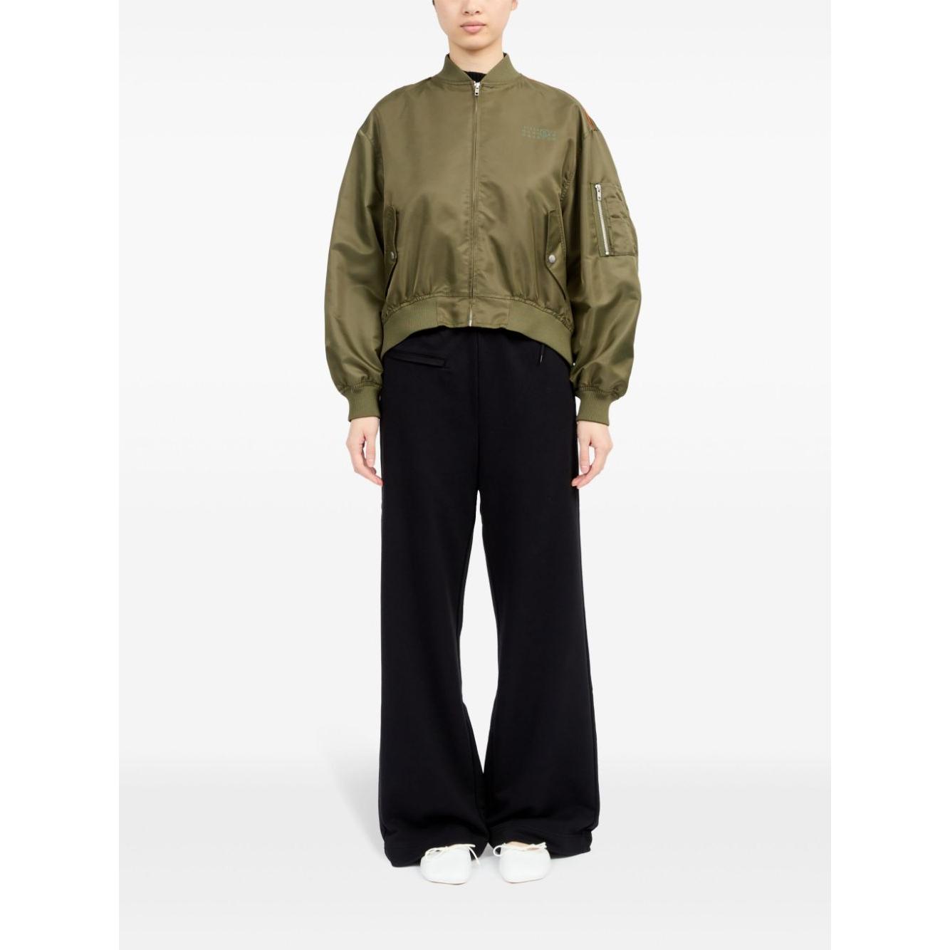 MM6 Maison Margiela Coats Green Jackets MM6 Maison Margiela