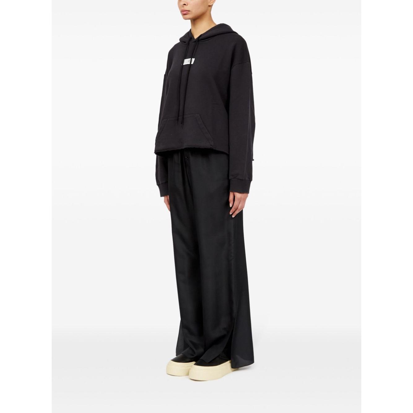 MM6 Maison Margiela Sweaters Black Topwear MM6 Maison Margiela