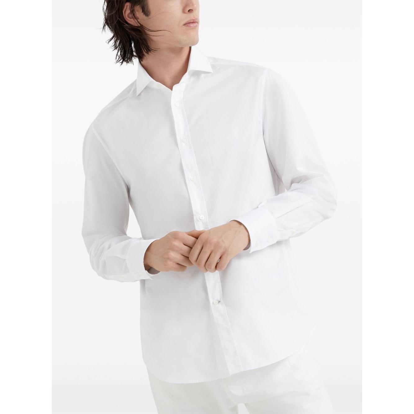 Brunello Cucinelli Shirts White Shirts Brunello Cucinelli