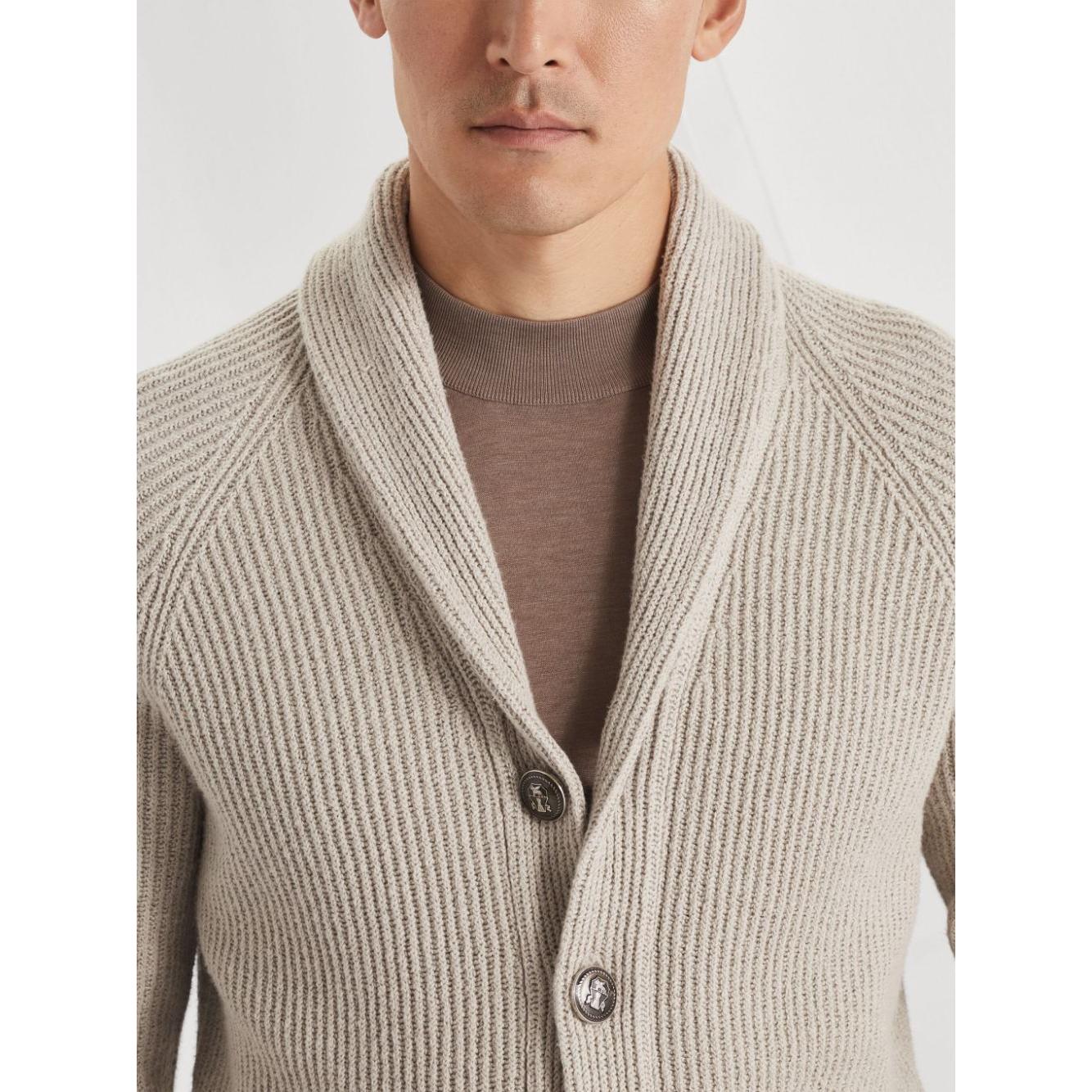 Brunello Cucinelli Sweaters Beige Topwear Brunello Cucinelli