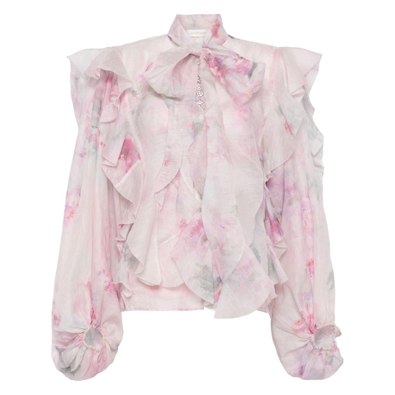 Zimmermann Top Pink Topwear Zimmermann