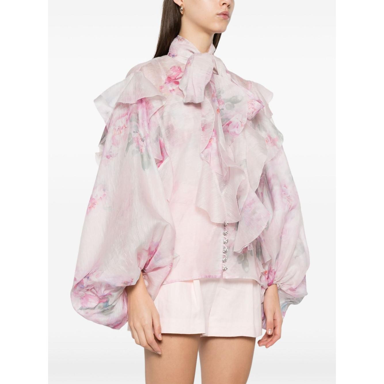 Zimmermann Top Pink Topwear Zimmermann