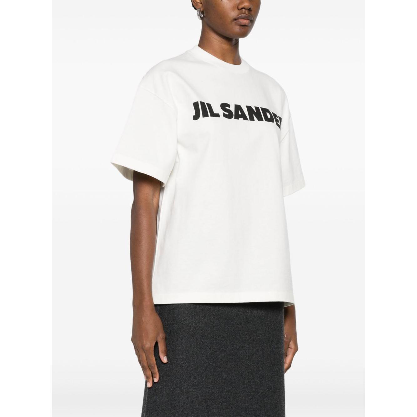 Jil Sander T-shirts and Polos White Topwear Jil Sander