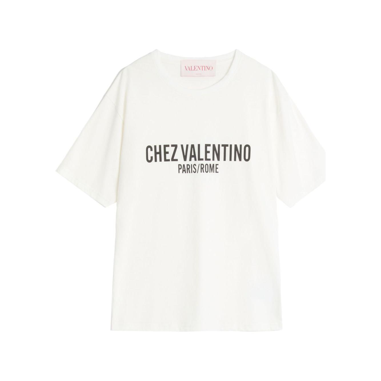 Valentino T-shirts and Polos White Topwear Valentino