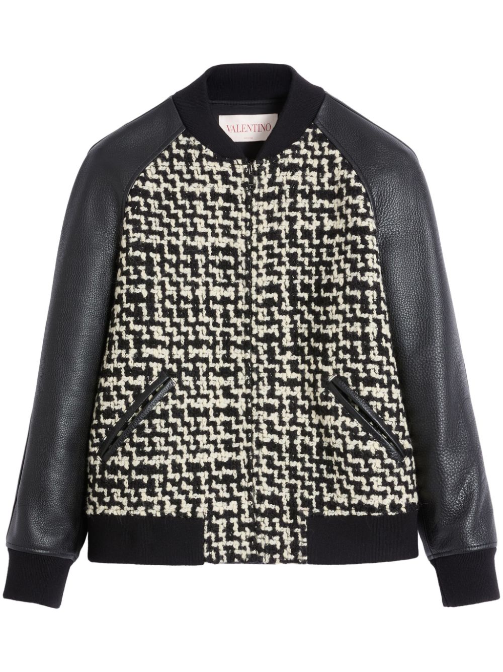 Valentino leather tweed Coats Ivory Jackets Valentino