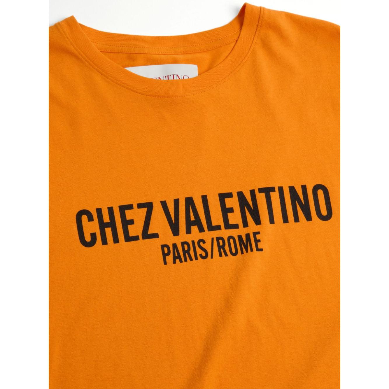 Valentino T-shirts and Polos Orange Topwear Valentino