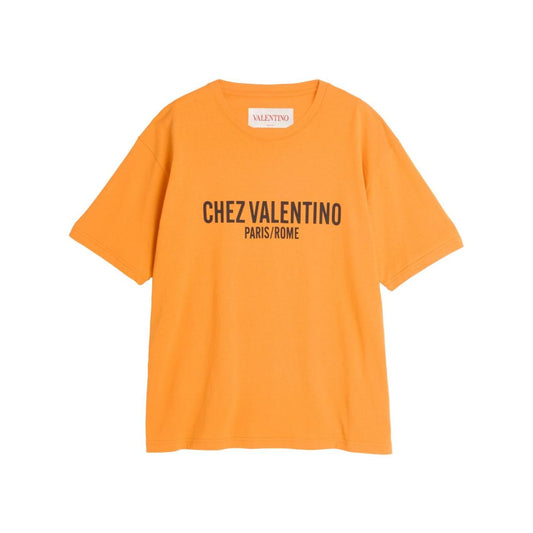 Valentino T-shirts and Polos Orange Topwear Valentino