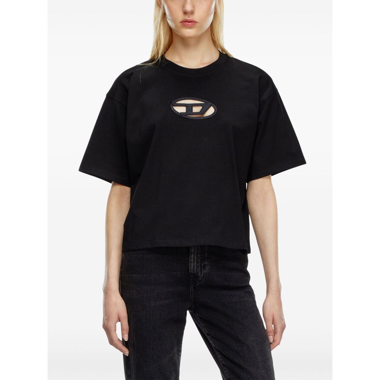 Diesel T-shirts and Polos Black Topwear Diesel