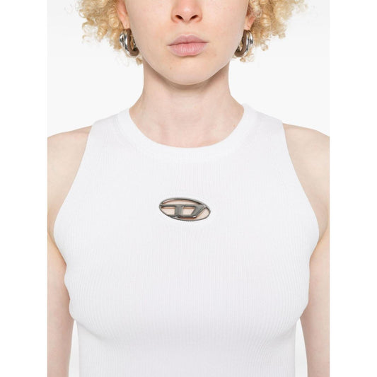 Diesel Top White Topwear Diesel