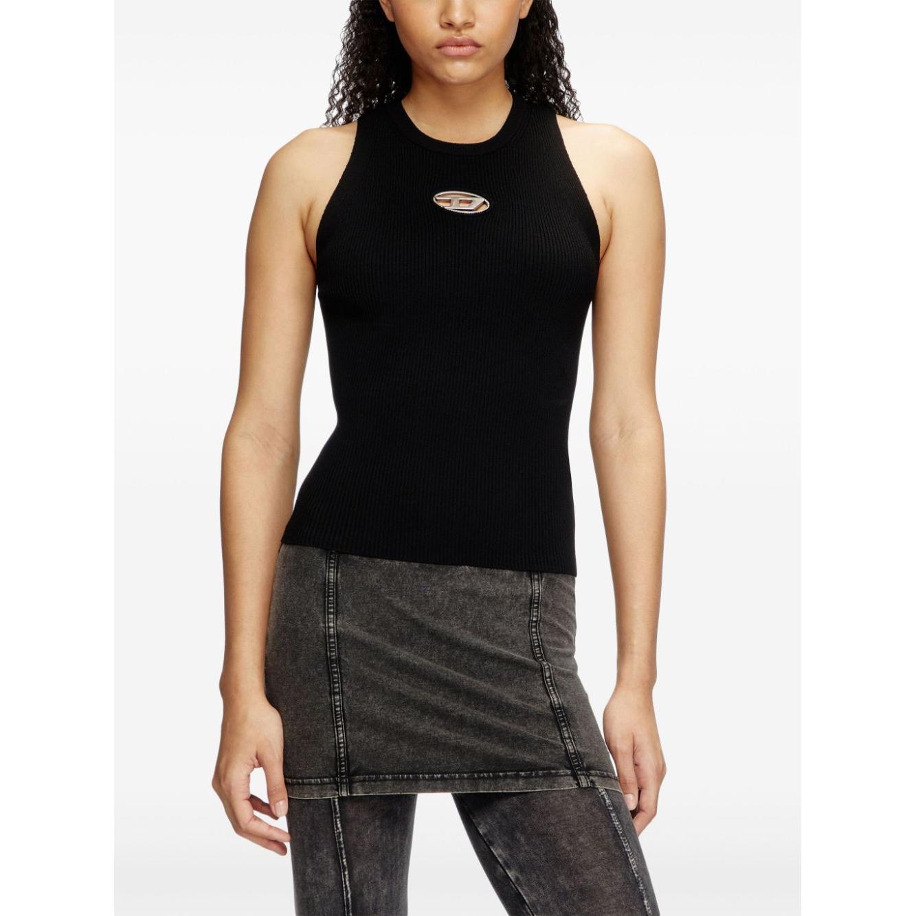 Diesel Top Black Topwear Diesel