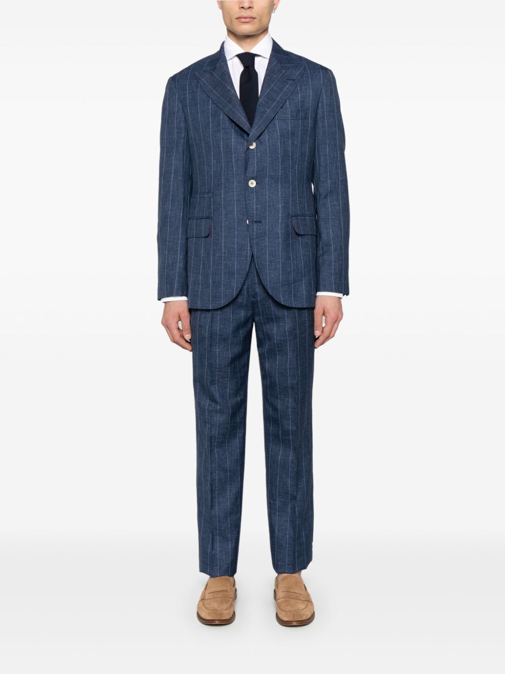 Brunello Cucinelli Suit Blue Suits Brunello Cucinelli