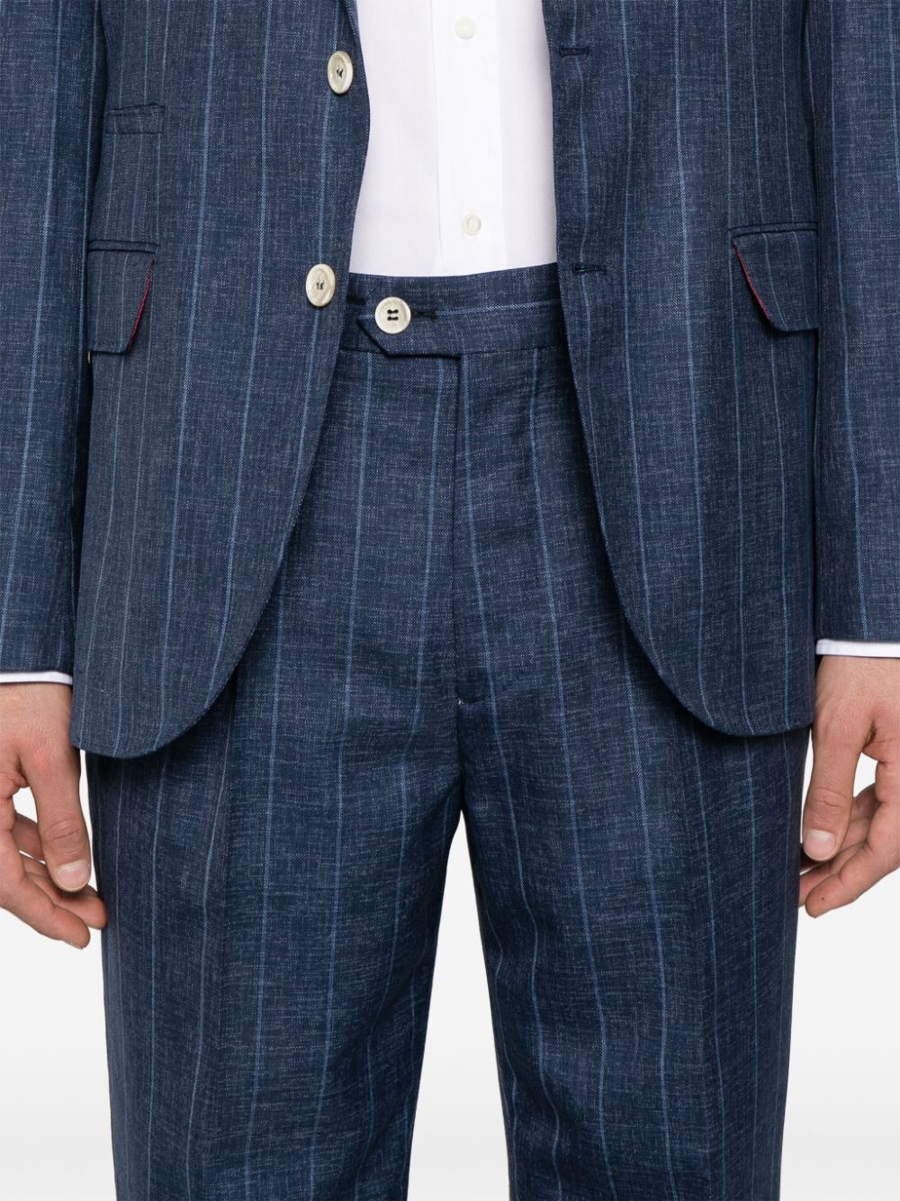 Brunello Cucinelli Suit Blue Suits Brunello Cucinelli