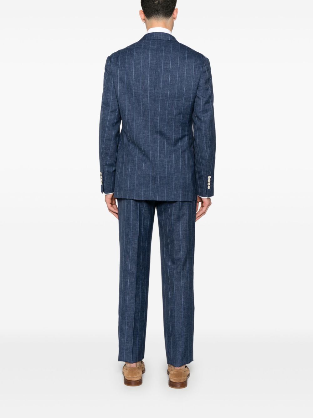 Brunello Cucinelli Suit Blue Suits Brunello Cucinelli