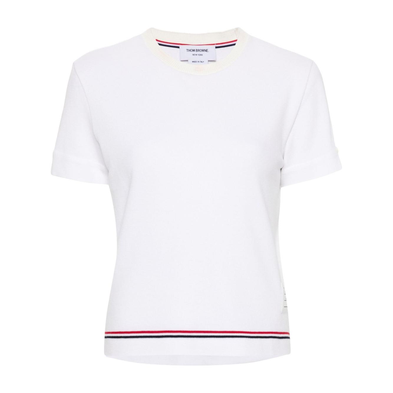 Thom Browne T-shirts and Polos White