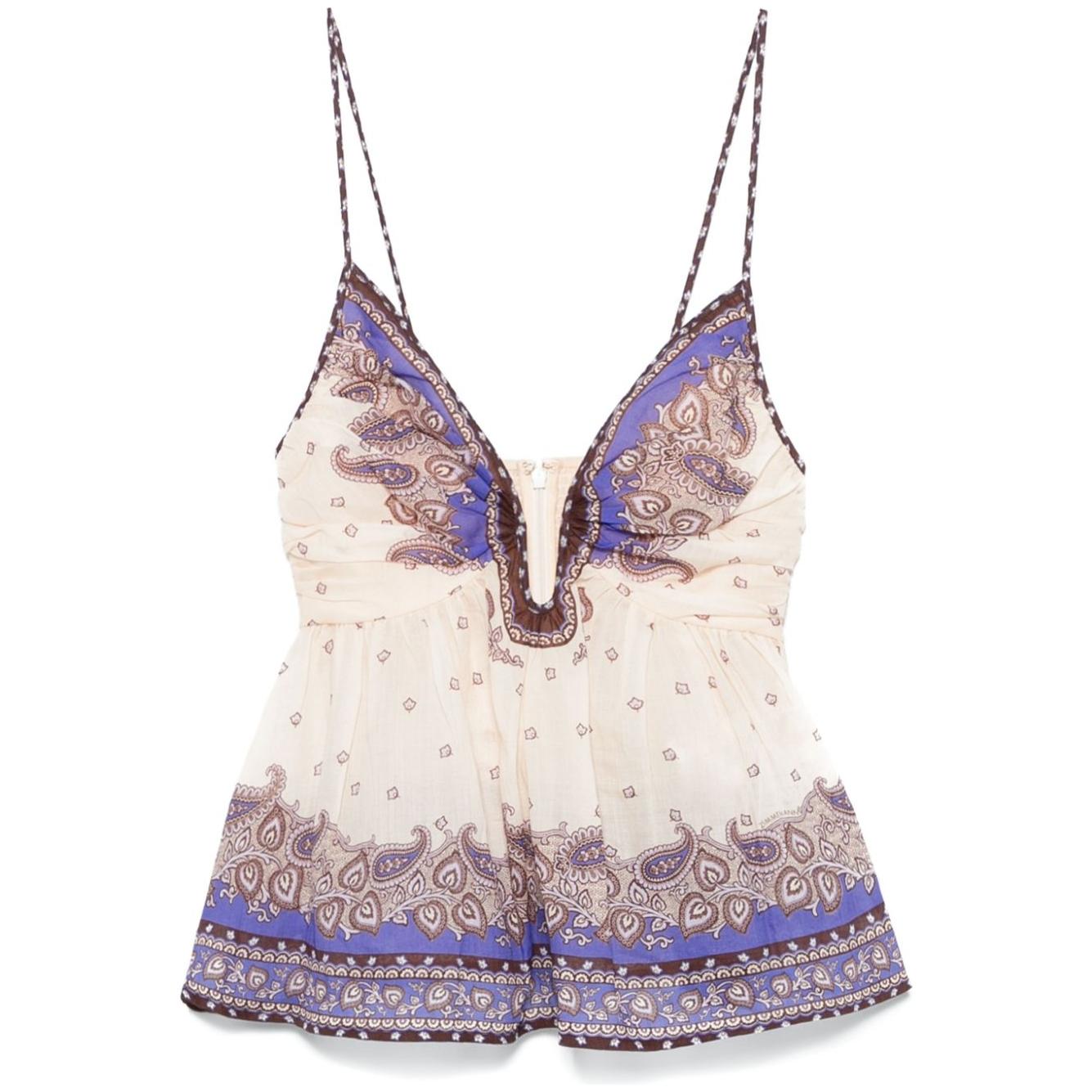 Zimmermann Top Purple Topwear Zimmermann