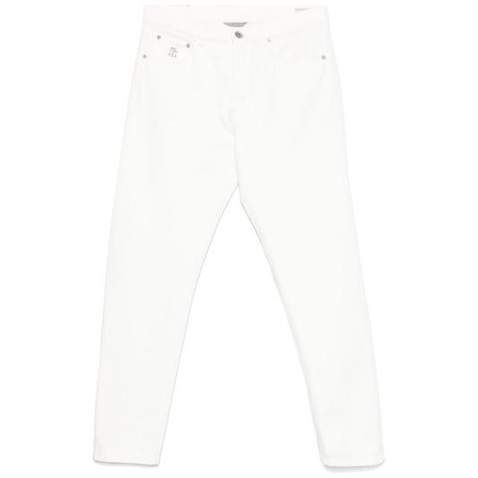 Brunello Cucinelli Jeans White Jeans Brunello Cucinelli