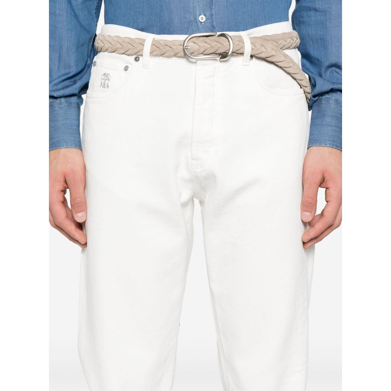 Brunello Cucinelli Jeans White Jeans Brunello Cucinelli