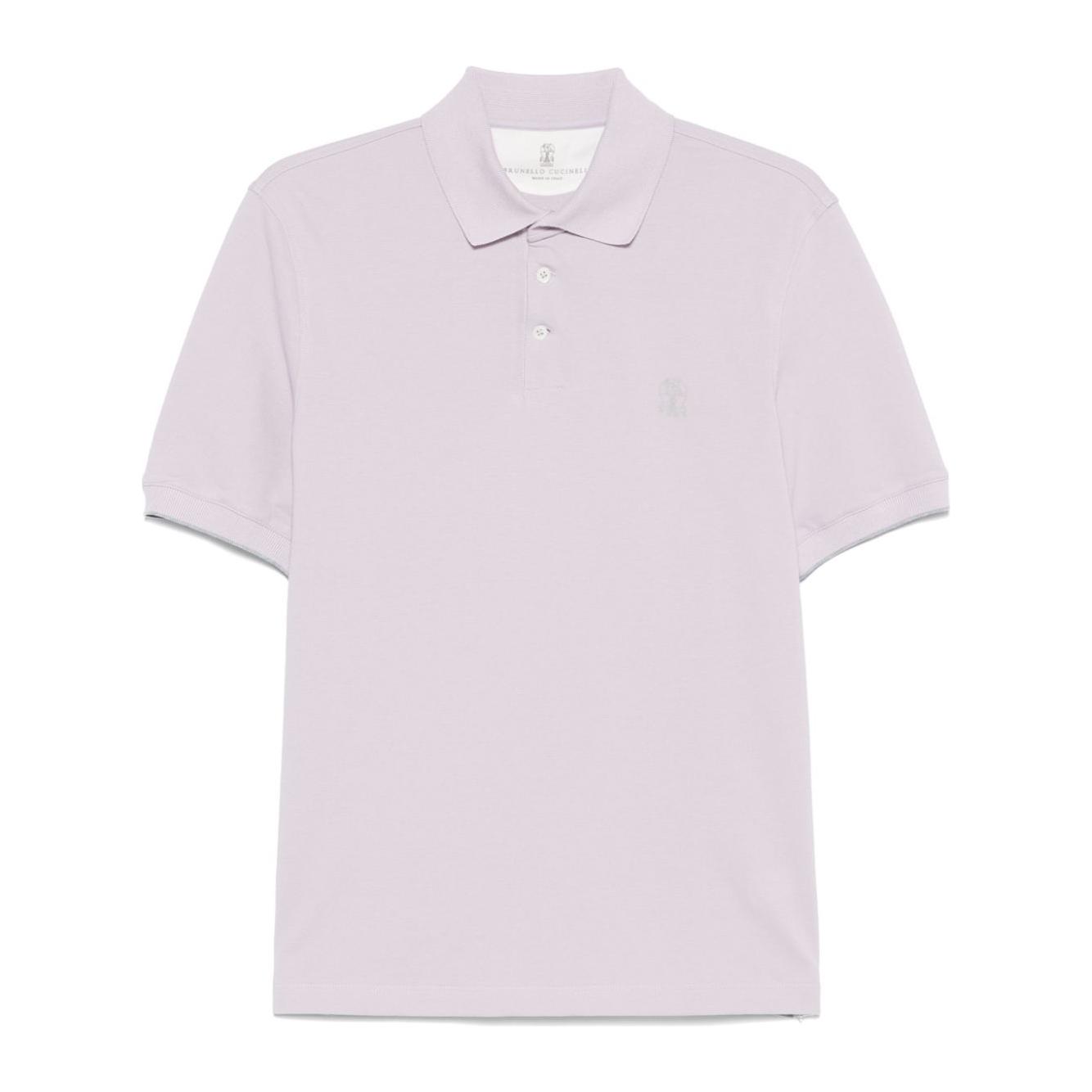 Brunello Cucinelli T-shirts and Polos Purple Topwear Brunello Cucinelli