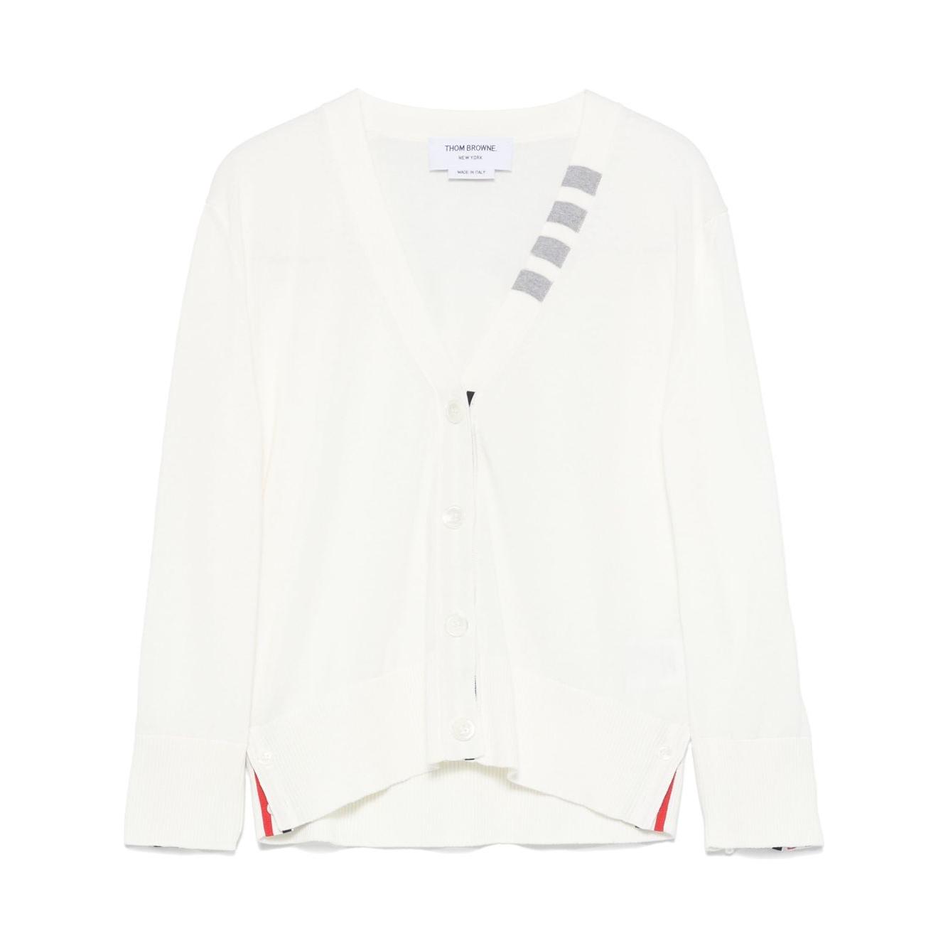 Thom Browne Sweaters White Topwear Thom Browne