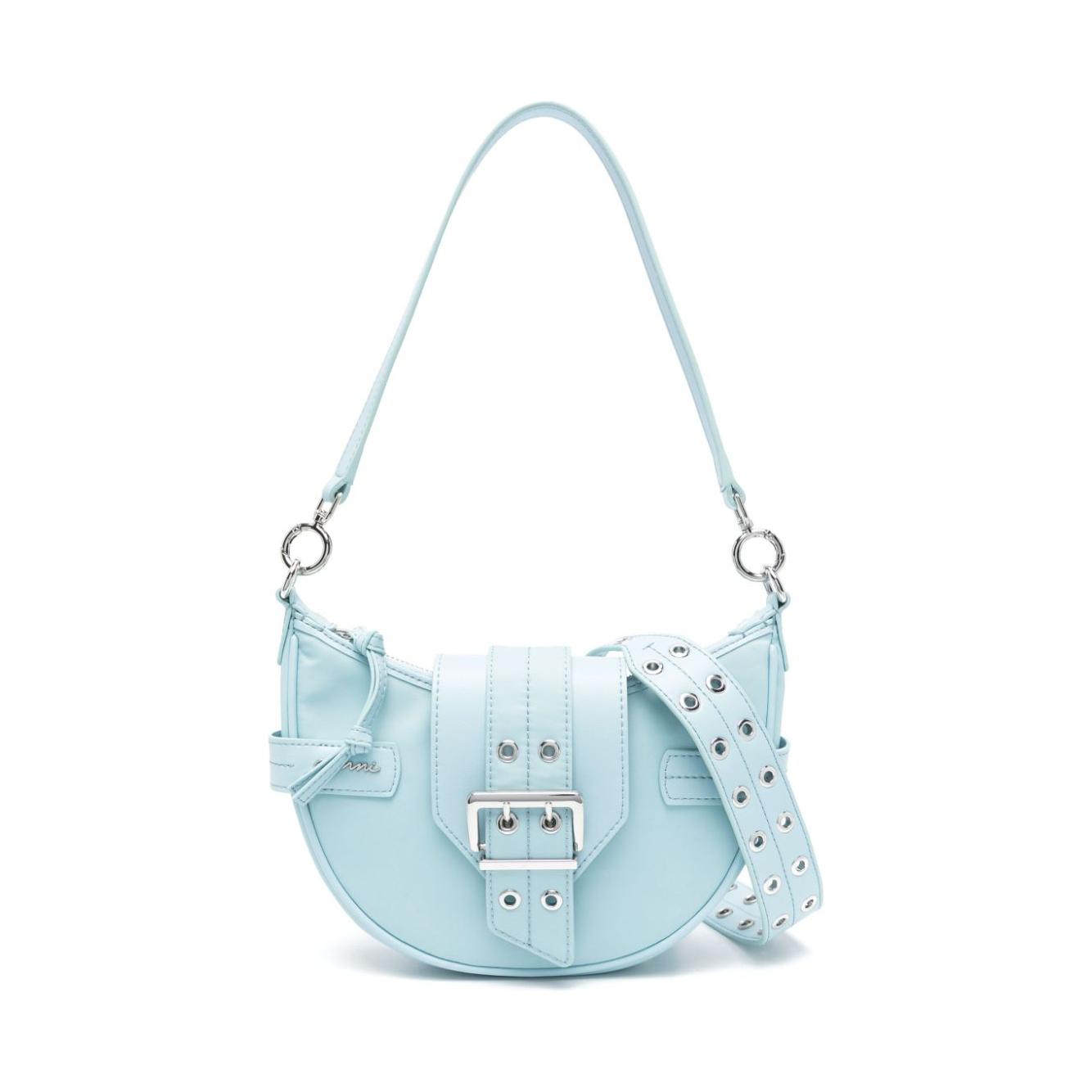 GANNI Bags.. Clear Blue Shoulder Ganni