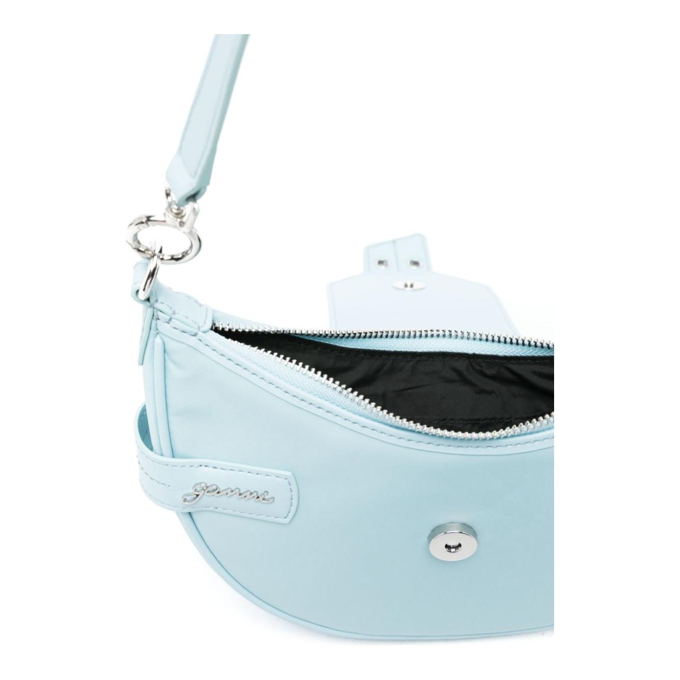 GANNI Bags.. Clear Blue Shoulder Ganni