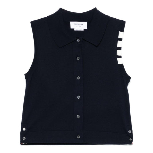 Thom Browne Top Blue Topwear Thom Browne