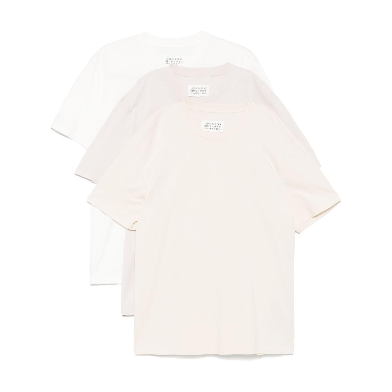 Maison Margiela T-shirts and Polos Beige Topwear Maison Margiela