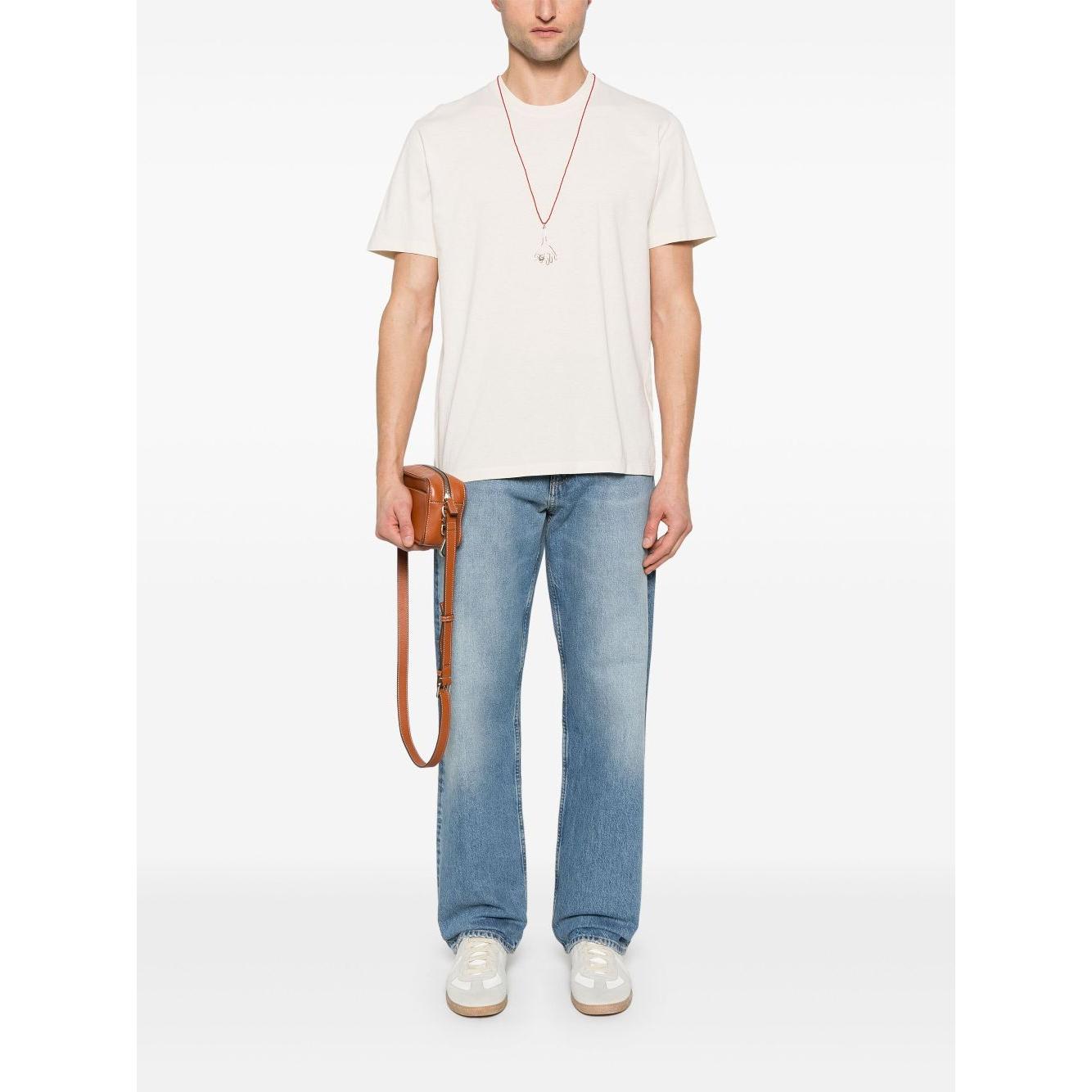 Maison Margiela T-shirts and Polos Beige Topwear Maison Margiela