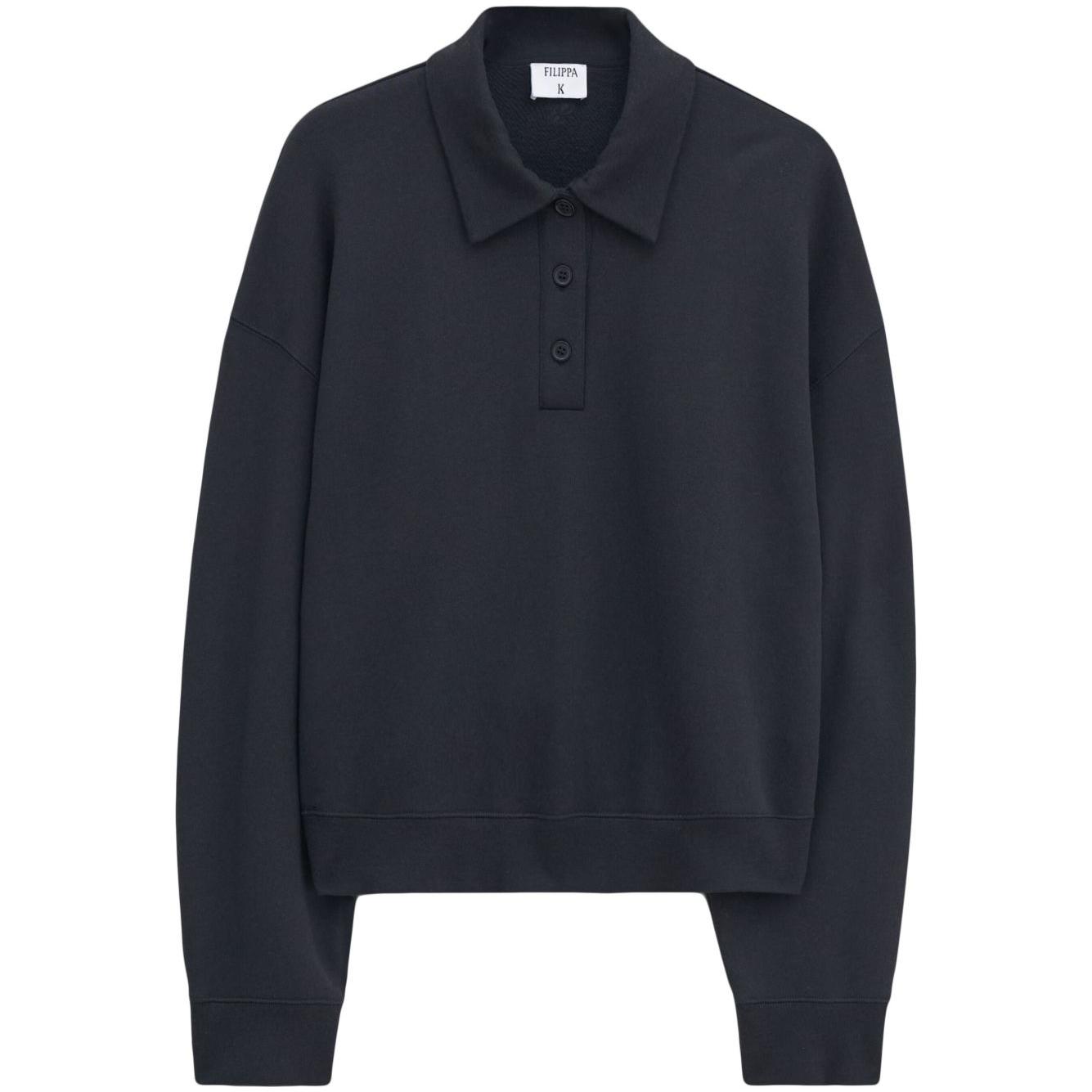 FILIPPA K T-shirts and Polos Black Topwear Filippa K