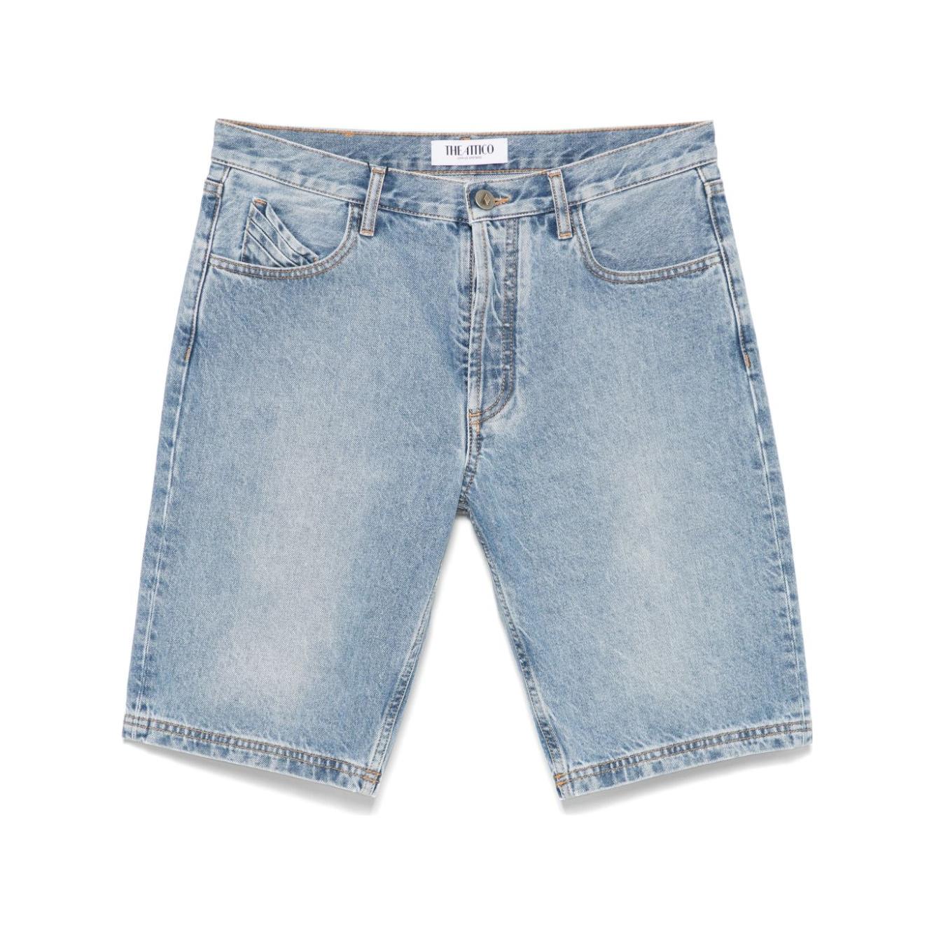 The Attico Shorts Clear Blue Short trousers The Attico