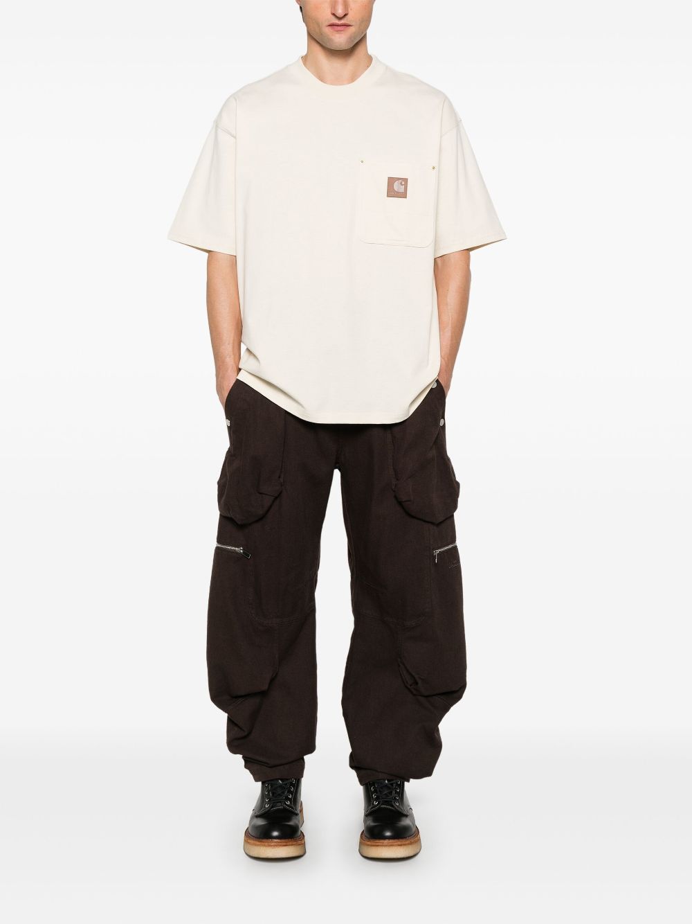 CARHARTT WIP PRE T-shirts and Polos White Topwear Carhartt Wip Pre