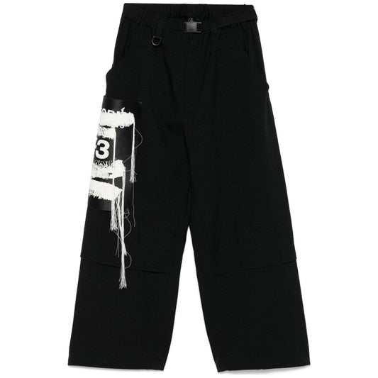 Y-3 Trousers Black Trousers Y-3