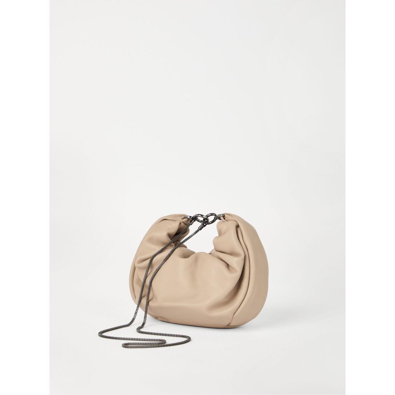 Brunello Cucinelli Soft leather Brioche Hobo bag Shoulder Brunello Cucinelli