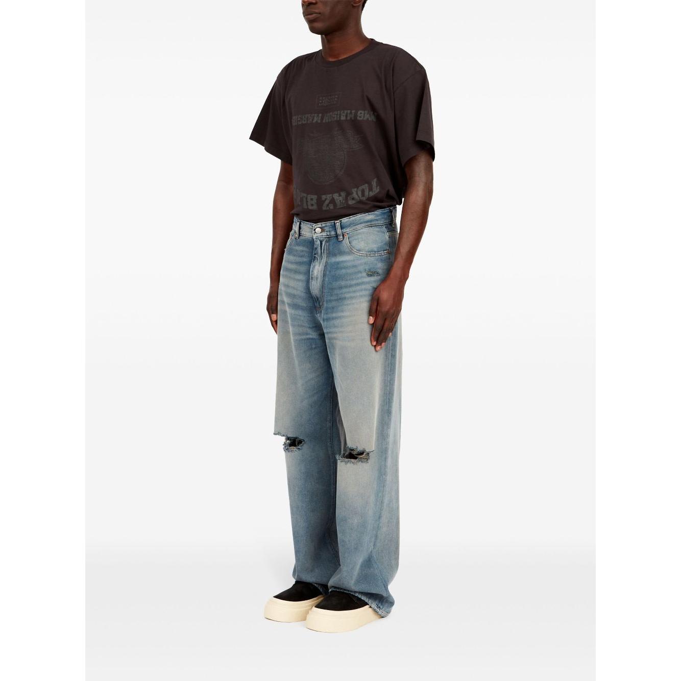 MM6 Maison Margiela Jeans Clear Blue Jeans MM6 Maison Margiela