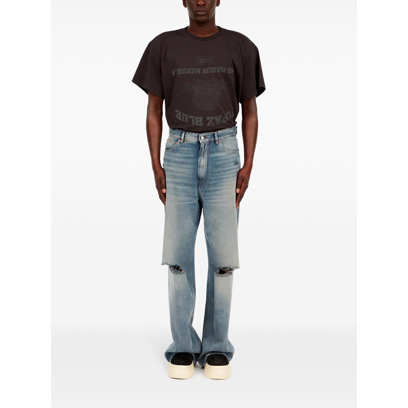 MM6 Maison Margiela Jeans Clear Blue Jeans MM6 Maison Margiela