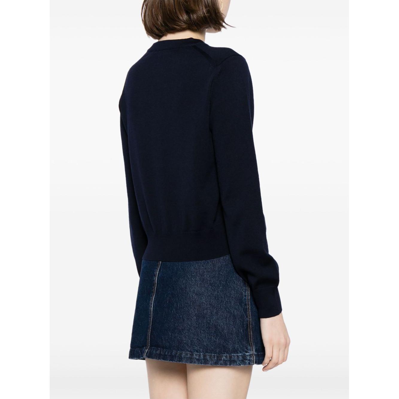 MAISON KITSUNE' Sweaters Blue Topwear Maison Kitsune