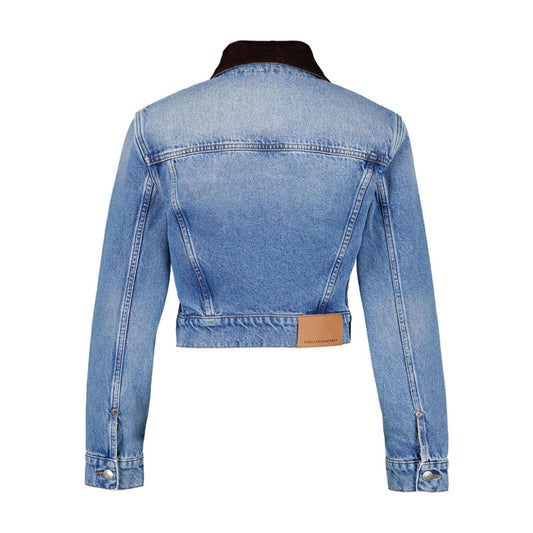 Stella McCartney Coats Clear Blue Jackets Stella McCartney