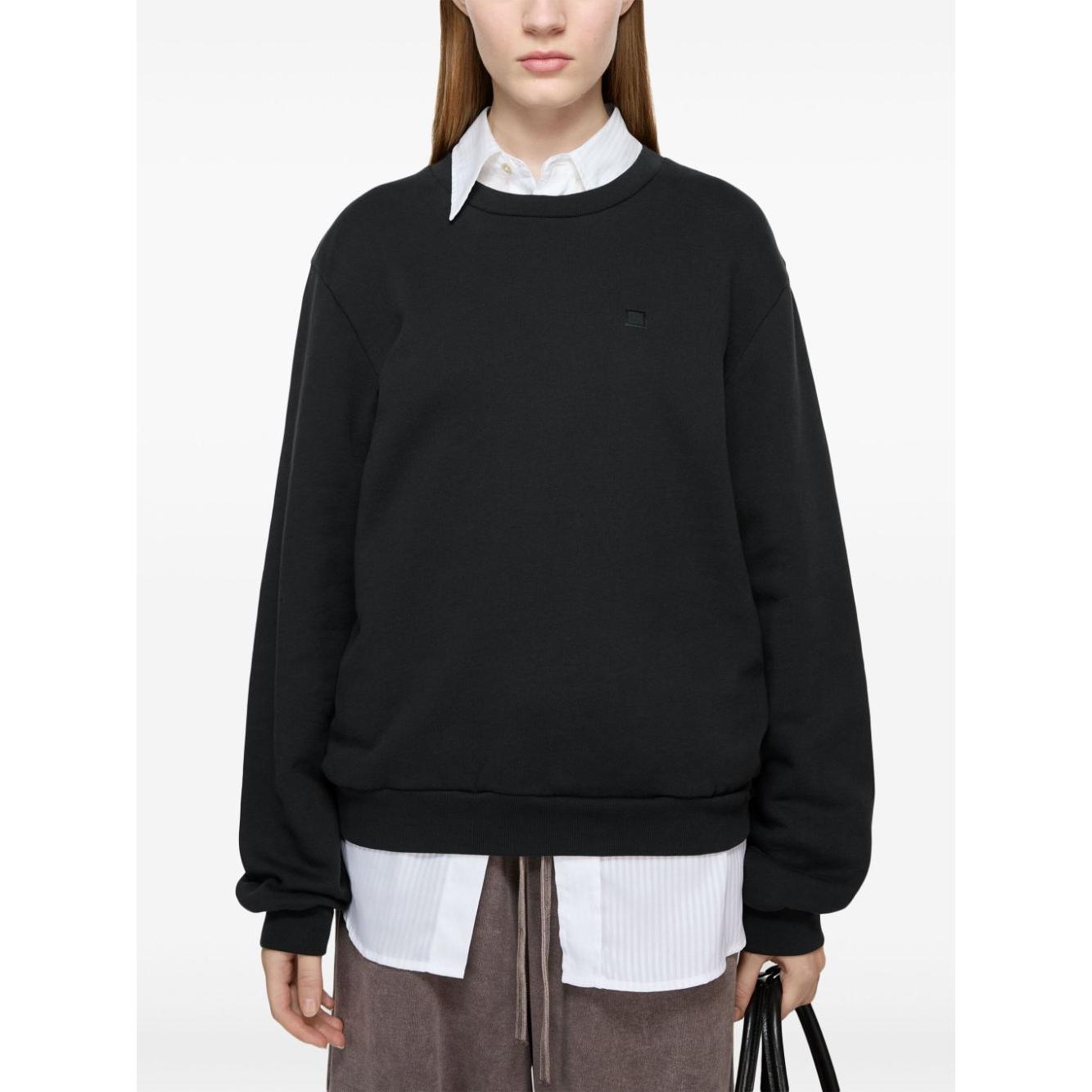 Acne Sweaters Black Topwear Acne