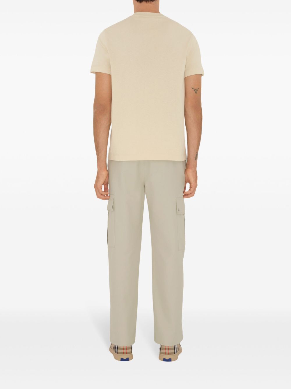 Burberry T-shirts and Polos Beige Topwear Burberry