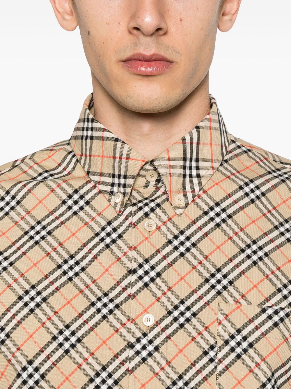 Burberry Shirts Beige Shirts Burberry