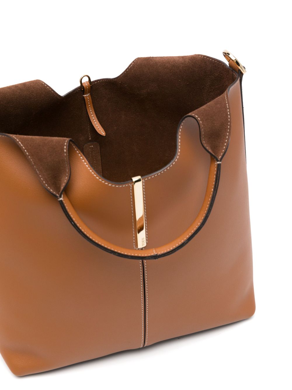 Tod's Bags.. Leather Brown Shopper Tod'S