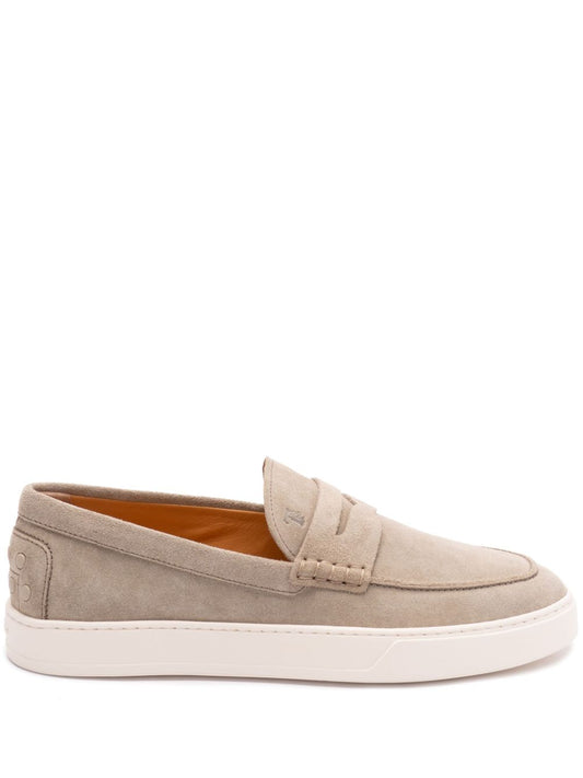 Tod's Flat shoes Beige Moccasins Tod'S