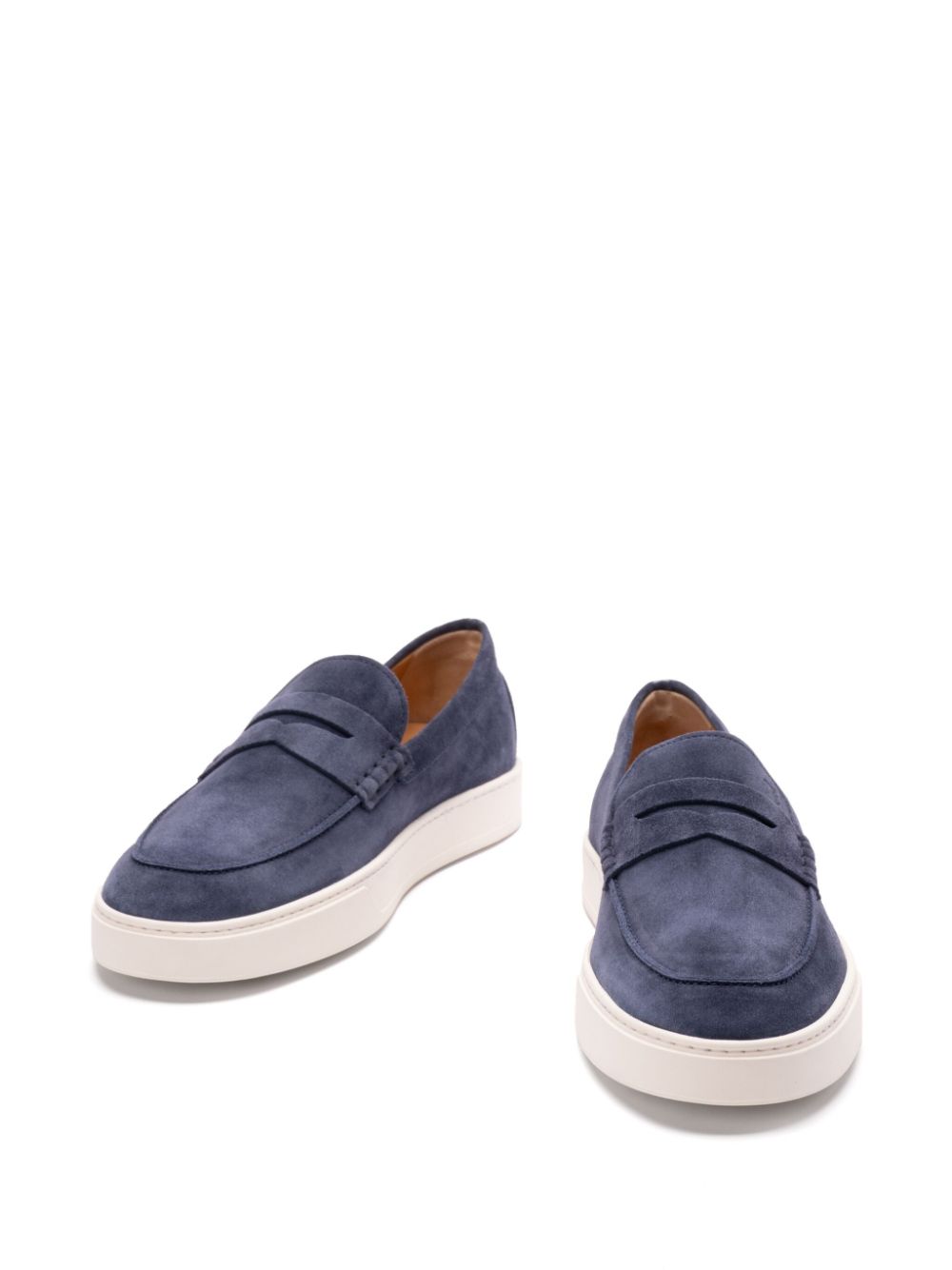 Tod's Flat shoes Blue Moccasins Tod'S