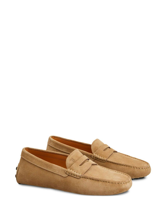 Tod's Flat shoes Beige Moccasins Tod'S