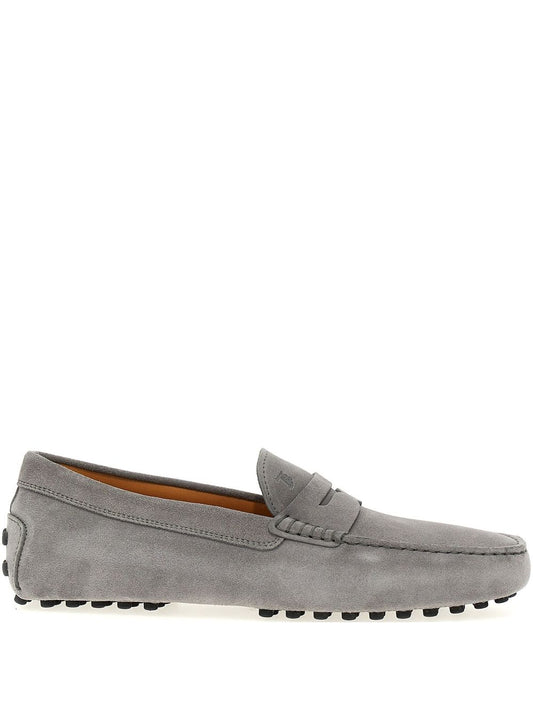 Tod's Flat shoes Grey Moccasins Tod'S