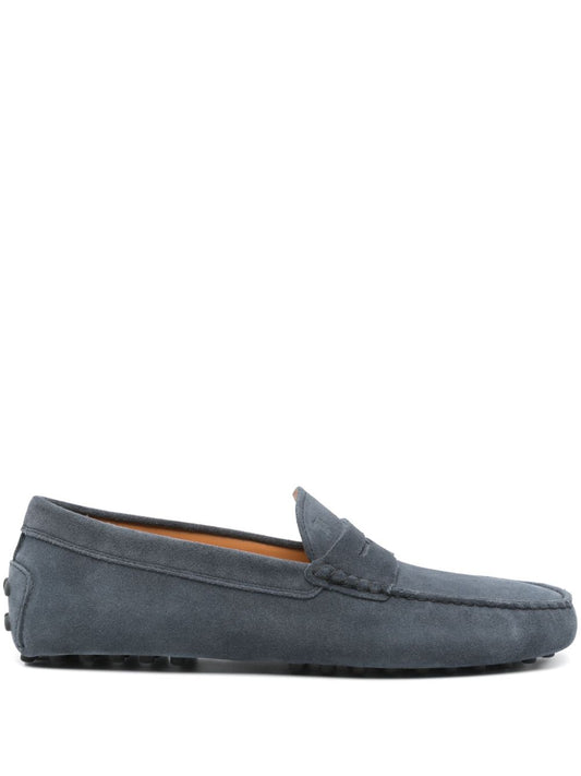 Tod's Flat shoes Blue Moccasins Tod'S