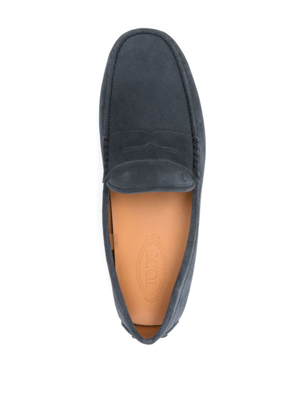 Tod's Flat shoes Blue Moccasins Tod'S