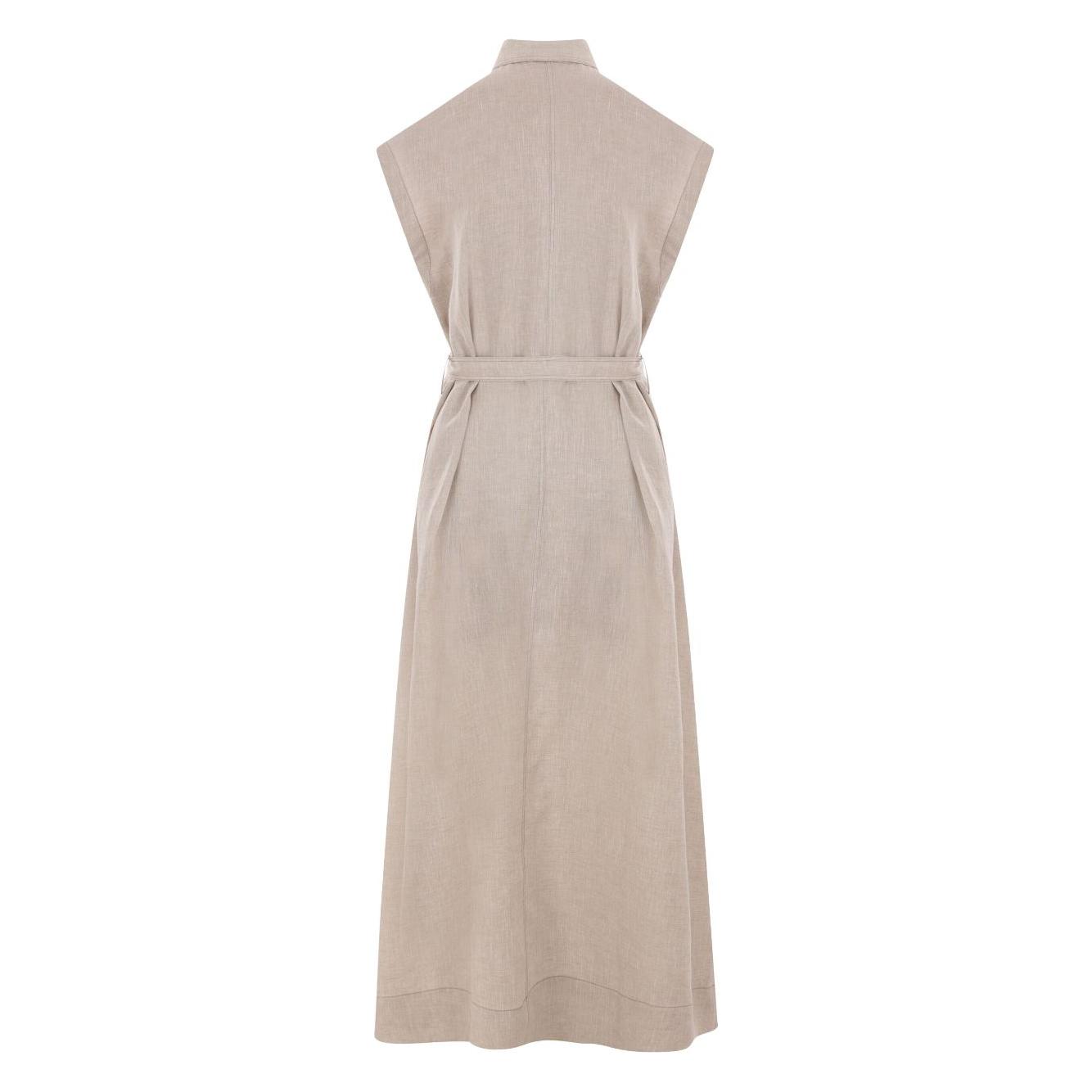 Brunello Cucinelli Dresses Beige Dresses Brunello Cucinelli